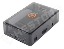 ORANGEPI-PC-PLUS-BOX / ABS műanyag doboz Orange Pi PC Plus-hoz (áttetsző fekete) (ORANGE PI)