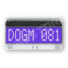 EADOGM081B-A / Alfanumerikus LCD kijelző, STN Negatív, kék, 8x1, ChipOnGlass (EA DOGM081B-A / ELECTRONIC ASSEMBLY)