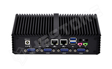 APQ330B / Ipari számítógép, Intel i3 4005U, 1.7GHz, Intel HD, 2 HDMI, 6 USB, 2 Gigabit