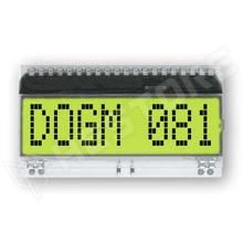 EADOGM081E-A / Alfanumerikus LCD kijelző, STN Pozitív, sárga-zöld, 8x1, ChipOnGlass (EA DOGM081E-A / ELECTRONIC ASSEMBLY)