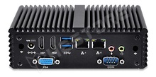 APQ150P / Ipari számítógép, Intel Celeron J3160, 1.6GHz, Intel HD, 2 HDMI, 6 USB, 2 Gigabit
