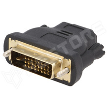 DVI-DM HDMI-F / DVI-D dugó,  HDMI aljzat (VCOM)