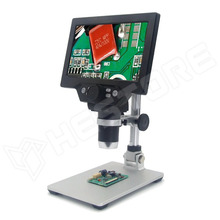 MCS-1200X / Mikroszkóp, 1-1200X, 12MP, 1080FHD, 7 inch képernyővel, világítással, USB, microSD