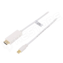 CV0122 / Kábel, mini DisplayPort 1.2 dugó - HDMI dugó, 1m (CV0122 / LOGILINK)