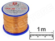 DN2E0.30-1m / Tekercselő huzal, zománcozott (BQ CABLE)