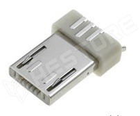 ESB22A1101 WH / Dugó; USB A micro; SMT; PIN:5; V: USB 2.0 (ECE)