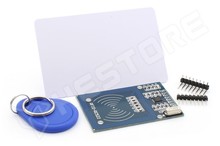 RC522-MFRC / MFRC522 RFID Mifare író/olvasó szett (Modul 13.56MHz + kulcs tag + kártya tag)