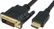 HDMI DVI C 1m / HDMI- DVI kábel  1 m (Goobay)