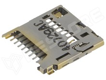 503398-1892 / Csatlakozó micro SD kártyákhoz kidobóval, SMD (MOLEX)