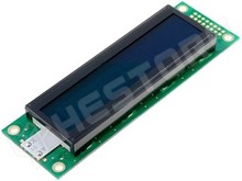 RC2002A-E / Karakteres LCD 20x2, negatív FSTN, zöld LED (RC2002A-TIG-CSX / RAYSTAR OPTRONICS)