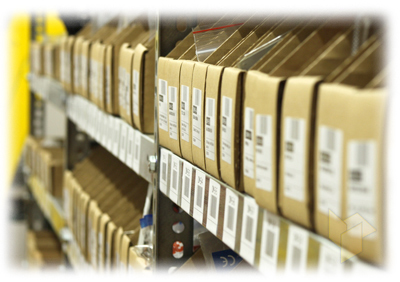 Raktári polcok a HESTORE-nál