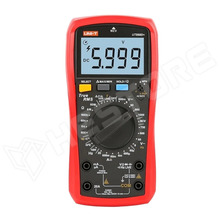 UT890D+ / Digitális multiméter, LCD (6000), U, I, R, C, F, hFE, buzzer, NCV, LIVE (UT890D+ / UNI-T)