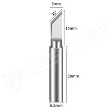 600-K / Pákahegy, penge alakú, 5mm, BK90 forrasztóállomáshoz és BK906-A1 forrasztópákához (600-K / BAKON)