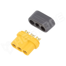 MR60-F / DC tápcsatlakozó, MR60, anya, vezetékre forrasztható, 500V DC, 30A (MR60-F / AMASS)