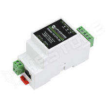 WS-RS485-ETH-B / Ipari soros szerver, RS485 – RJ45 Ethernet, TCP/IP – soros átalakítás, DIN sín, 9...24V, leválasztásvédelem nélkül (20978 / RS485 TO ETH (B) / WAVESHARE)