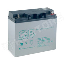 SBL 18-12 / Akkumulátor, savas-ólmos, 12V, 18Ah, AGM, karbantartást nem igényel (SBL 18-12 / SSB)