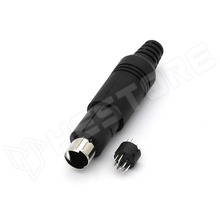 MLD-9P / Mini DIN lengő dugó, 9 pólus