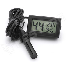 BMBY-FY12-MINI / Hőmérséklet és páratartalom mérő modul, LCD kijelző, 1.5m kábel