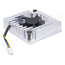 BPI-R4-AC / Banana Pi R4 ventilátoros (aktív) hűtőborda