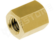 DZ-M3-BB-05 / Réz távtartó, BB típus, M3, 5mm