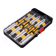 NB-SC02 / Csavarhúzó készlet, precíziós, Phillips, lapos, 7db (NB-SC02 / NEWBRAND)