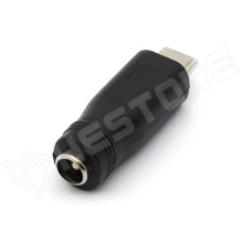 DC5521-USB-C-M / DC 5.5x2.1 aljzat - USB-C dugó adapter