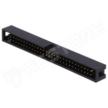 ZL231-60PG / Szalagkábel csatlakozó, apa, aljzat, egyenes, 2.54mm, 2x30, Pólus: 60 (DC3-60P)