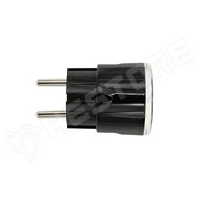SHELLY-WAVEPLUGS-B-LR / Shelly Wave Plug S – fogyasztásmérős okoskonnektor, Z-Wave LR, fekete (FG3800238071776 / SHELLY)