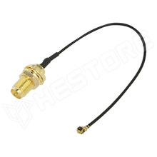 IPEX-RP-SMA-100 / RF kábel GSM/WiFi modulhoz, uFL / RPSMA anya csatlakozó, 10cm (IPEX-RP-SMA-100 / ONTECK)