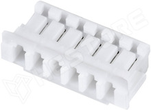 ZHR-6 / Csatlakozó ház, vezeték-lemez, anya, 1.5mm, 6p (JST)