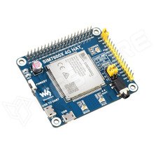 SIM7600G-H-4G-HAT / SIM7600E-H 4G HAT Raspberry Pi-hez, LTE Cat-4 4G / 3G / 2G, GNSS vevő, Global