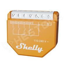 SHELLY-WAVEI4-LR / Shelly WAVE i4 vezeték nélküli okos bemeneti modul, Z-Wave EU Long Range verzió (FG3800238072049 / SHELLY)