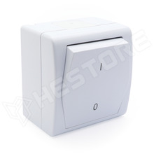 ALFA-AV-102-2P / Váltókapcsoló, kétpólusú, IP44 (Alfa)