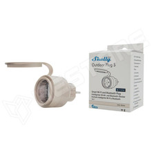 SHELLY-PLUGOD-R3 / Shelly Outdoor Plug S Gen3, Wi-Fi + Bluetooth, Matter kompatibilis kültéri okoskonnektor (FG3800238070557 / SHELLY)