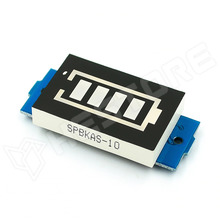 VDISP-BAT-2S / Akkumulátor töltöttség kijelző, 2S (7.4V) lítium akkumulátorokhoz