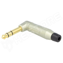 ACPS-RN-AU / 6.3mm Jack dugó, apa, stereo, 3P, aranyozott, 90° (ACPS-RN-AU / AMPHENOL)