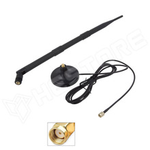 SAVIO-AK-05 / Savio AK-05 WiFi antenna, omnidirekcionális, 9...12dBi, 2.4GHz, 41cm, RP-SMA apa (SAVIO)