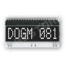 EADOGM081S-A / Alfanumerikus LCD kijelző, FSTN Negatív, fekete, 8x1, ChipOnGlass (EA DOGM081S-A / ELECTRONIC ASSEMBLY)
