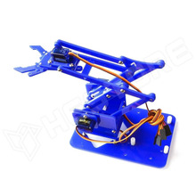 4DOF-ACRYL-ARM-BL / 4DOF akril robotkéz szett, szervo nélkül