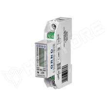 OR-WE-526 / Egyfázisú fogyasztásmérő, Modbus RTU, 100A, DIN sínre, többtarifás, kétirányú (4-negyedes) (OR-WE-526 / ORNO)