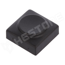 826.000.011 / Gomb sapka, 15.5x15.5mm, fekete (826.000.011 / Marquardt)