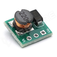 STUP-5.0 / Kapcsolóüzemű step-up feszültségszabályozó, 0.8-3.3V/5.0V