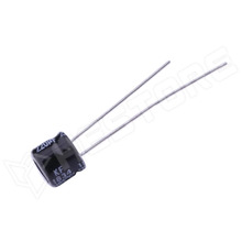 KF1A221ME050A00CE016 / Kondenzátor, 220µF, 10V DC, 2.5mm, kisméretű test, Ø6.3x5mm, -40...105°C