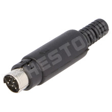 MDC-008 / Mini DIN lengő dugó, 8 pólus