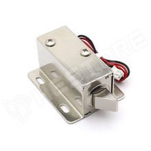 1240-12V / Elektromágneses ajtó zár (szolenoid), 12V DC, 0.8A, 9.6W