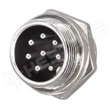 GX20-8P-M / GX ipari csatlakozó, 8pin, apa, aljzat, 20mm