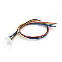 ZHR-6-CABLE-200 / Szerelt csatlakozó, JST ZHR-1.5mm, 6p, 200mm, AWG28