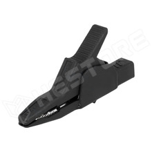 AK2B2540I-SW, Krokodilcsipesz, 34A, 300V, fogási tartomány: max.30mm, fekete (HIRSCHMANN)