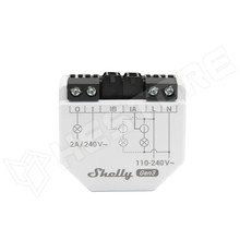 SHELLY-EM50-R3 / Shelly EM Gen3 egyfázisú, 2 áramkörös fogyasztásmérő modul, 1 db 50A áramváltóval (FG3800235261873 / SHELLY)