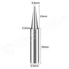 600-0.8D / Pákahegy, véső alakú, 0.8mm, BK90 forrasztóállomáshoz és BK906-A1 forrasztópákához (600-0.8D / BAKON)